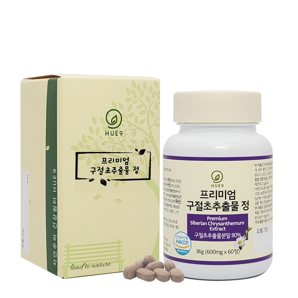 휴나인 프리미엄 <b>구절초 추출물</b> 600mg x 60정, 1개
