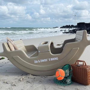 [지아지조] 마이 퍼스트 바이킹 실내놀이터 미끄럼틀 다인승 시소