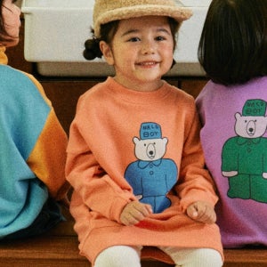 [나로] 리틀베어 플레이 원피스