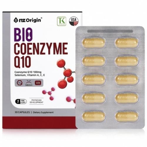 코큐텐 100mg 코엔자임큐텐 Q10 혈압건강 항산화 30캡슐