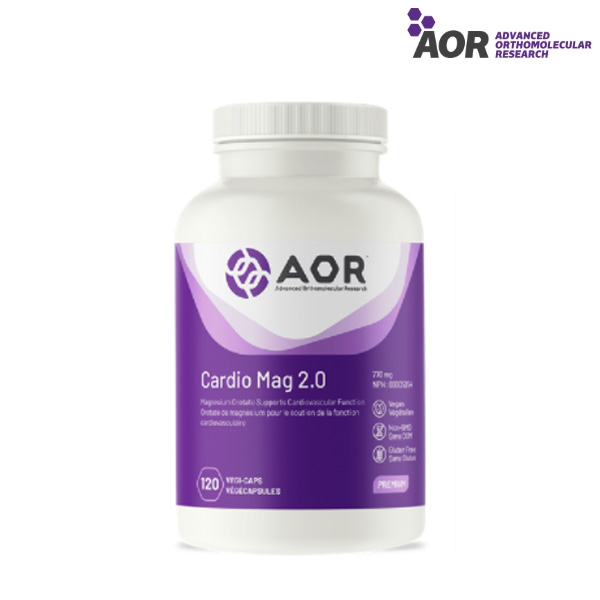 미국 AOR 마그네슘 <b>오로트산</b> Cardio Mag 2.0 120캡슐  1개  120정