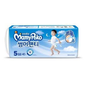 LG생활건강 마미포코 썸머 팬티기저귀 특대형(남아) 40P