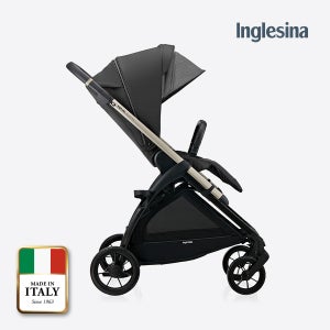 잉글레시나 일렉타 프리미엄 절충형 유모차 어퍼 블랙