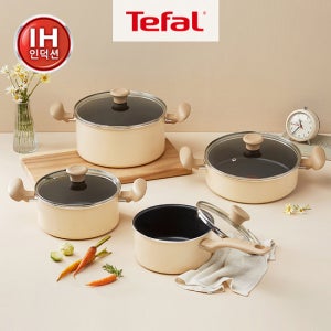 테팔 인덕션 데이지냄비 4종(편수18+양수20/24+전골24)