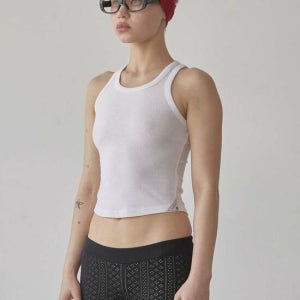 스컬프터 The Day Dreamers Rib Tank Top White