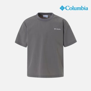[컬럼비아키즈]키즈 우븐 반팔 티셔츠 그레이 (C62-YMK606)