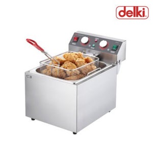 델키 타이머형 특대형 전기튀김기 DK-260 치킨튀김기