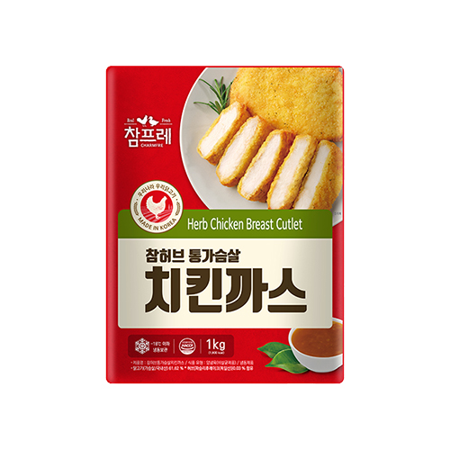 참프레 참 허브 통 가슴살 치킨까스