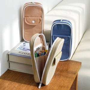 포포팬시 대용량 모던 포켓 펜 파우치