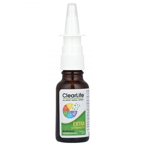 <b>MediNatura</b>, ClearLife , <b>알레르기</b> 비강 스프레이, 엑스트라 스트렝스, 20ml(0.68fl oz)