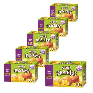 오리온 오리온 카스타드 30개(690g) x 6 대용량 1박스 촉촉한