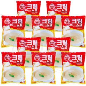 오뚜기 대용량  오뚜기 크림스프 1kg 10개 한박스 분말스프