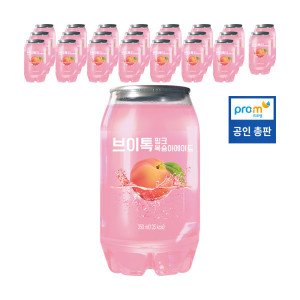 브이톡 브이톡 핑크복숭아에이드 350ml 24캔