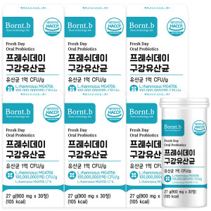 <b>본트비</b> 프레쉬데이 구강유산균 프로바이오틱스 6박스