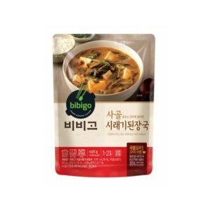 비비고 CJ 비비고 사골시래기된장국 460g 4개