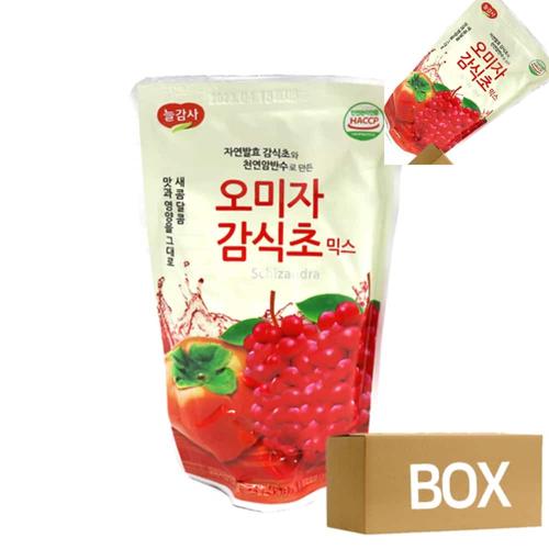 사햐 광야 오미자 감식초 믹스 130ML X 30개 1박스 건강식초 <b>운동후</b>음료