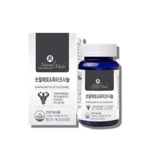 네츄럴<b>메이드</b> 남성건강 네츄럴<b>메이드</b> 쏘팔메토앤 <b>옥타코사놀</b> 90캡슐