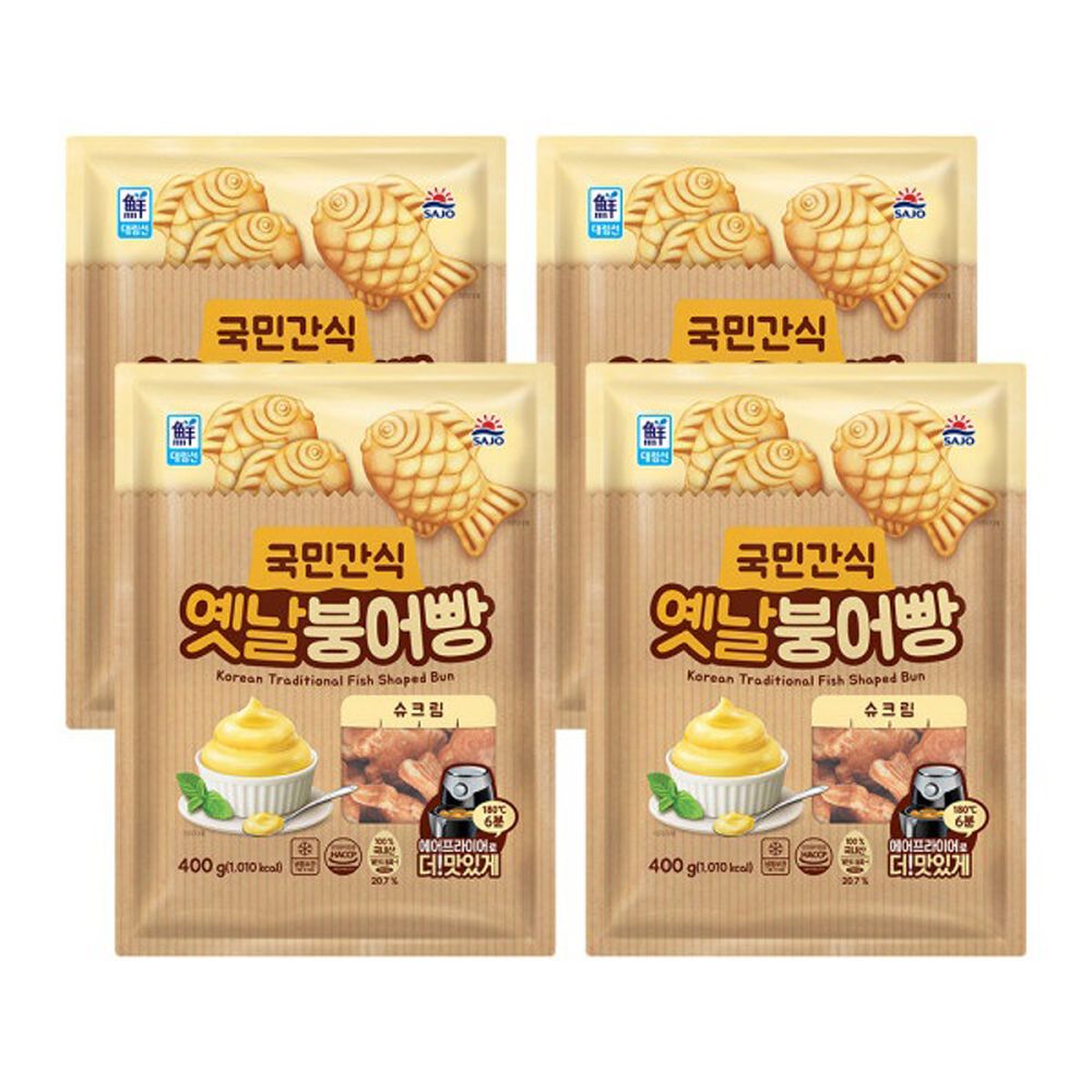 대림 국민간식 옛날붕어빵 슈크림맛