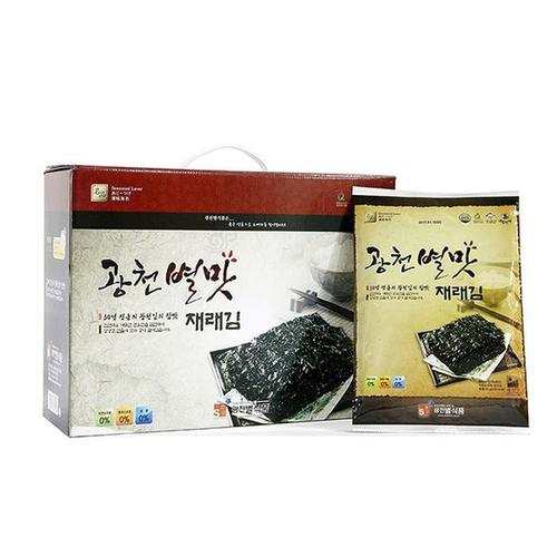 [<b>정해담</b>다] JD 광천 별맛 재래김(전장용김 20봉)