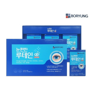 <b>보령제약</b> 눈편한 루테인 제아잔틴 마리골드 꽃 추출물 비타민B 아연 나이아신 <b>셀레늄</b> 눈 건강 안구건조 영양제 캡슐