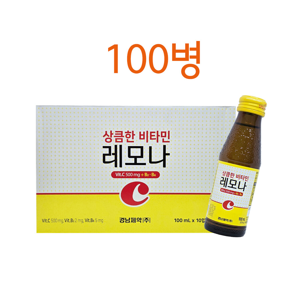 경남제약 경남제약 비타민 레모나 드링크 100mlx10개입x10박스
