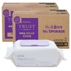 베베숲 베베숲 트러스트 플러스 물티슈 80매 40개 (트러스트 프리미엄으로 변경)