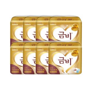 세한 금비 속기저귀 골드 라운드형 SHIN02 1박스 8팩 총240매 성인용기저귀