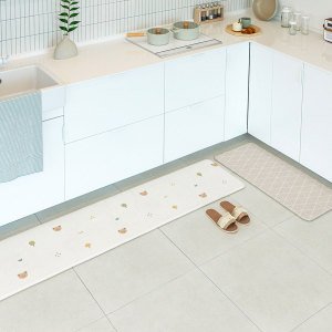 파크론 양면 쿠션 주방매트 12T 특대 PVC 210x44x1.2cm