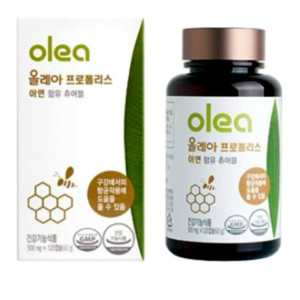 올레아 올레아 프로폴리스<b>아연</b> 함유 츄어블  120캡슐 1개월분