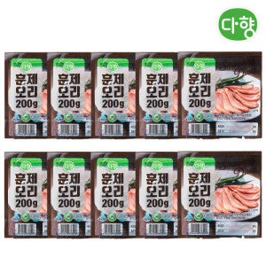 다향 다향 훈제슬라이스 훈제오리 오리고기 200g x 10팩(총 2kg)
