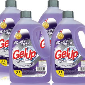 겔업 겔업 라벤더 액체세제 2.5L x 4개 세탁세제 총10000ml