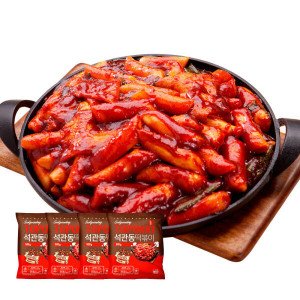 석관동떡볶이 석관동떡볶이 오리지날맛 4팩