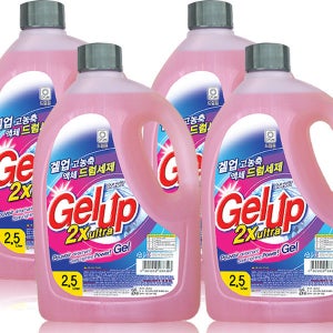 겔업 겔업 울트라 액체세제 2.5L x 4개(드럼용)