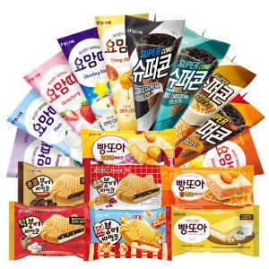 빙그레 붕어싸만코 /빵또아 20개+슈퍼콘/요맘때콘 10개 골라담기
