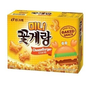 빙그레 크라운 미니꽃게랑 치즈버거 40g x20 무료