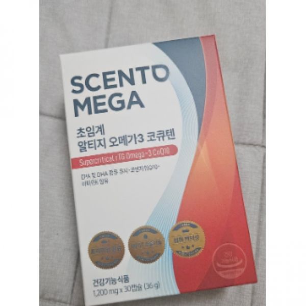 뉴트리원라이프 센토메가 초임계 알티지 오메가3 코큐텐