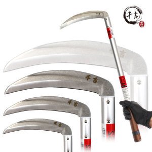 천길 국산 낫 외낫 잡초제거기 벌초 제초  (롱) 천길-21