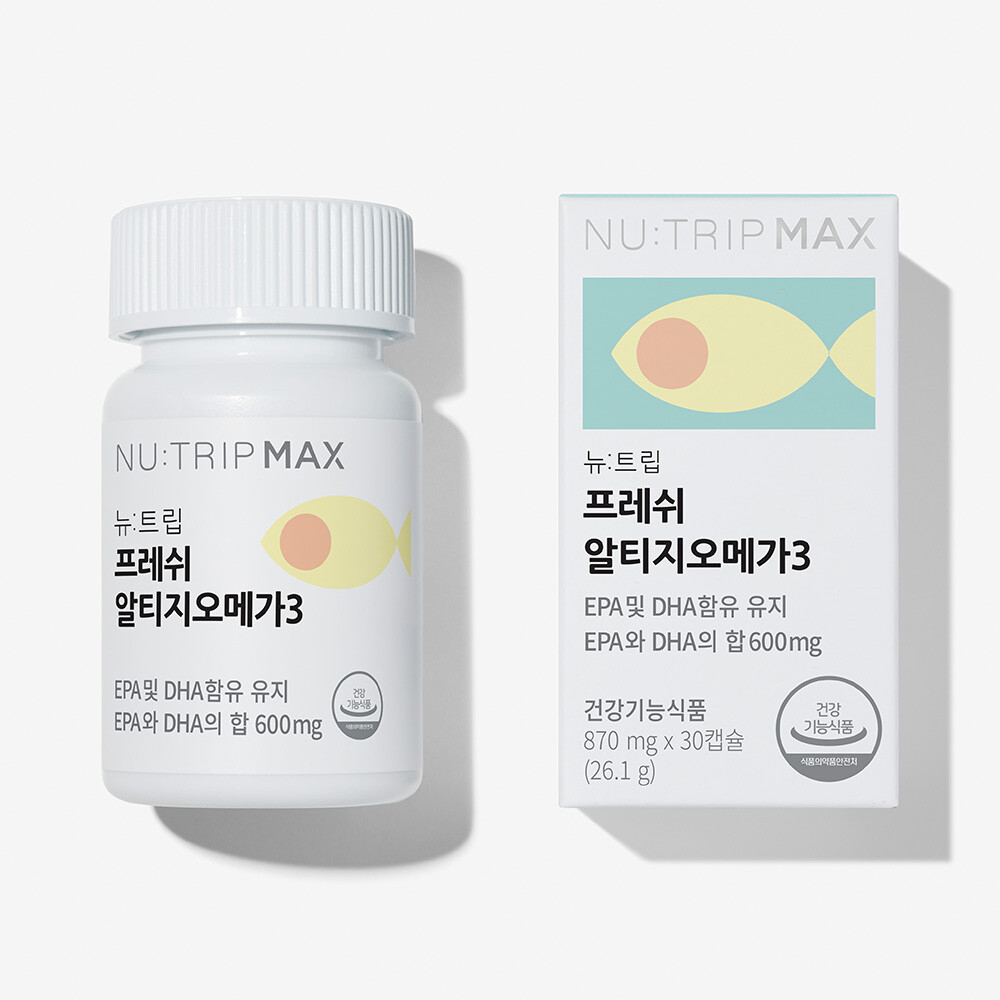 뉴:트립 프레쉬 알티지오메가3 제품 이미지