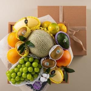 프루미츠 명절 혼합과일선물세트 샤인머스켓 메론 골드망고 5.4kg