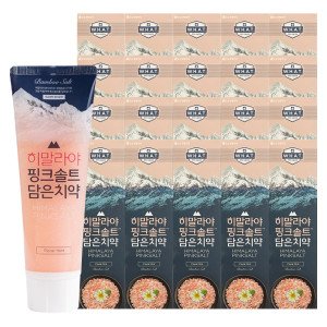 페리오 히말라야 핑크솔트 담은 플로럴민트 치약 100g 20개 / 잇몸질환 충치 구취 구강케어