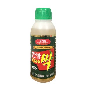 한방싹충도사500ml 배나무 복숭아 사과 감 친환경 깍지벌레 응애 나방 진딧물 노린재 총채 퇴치 약