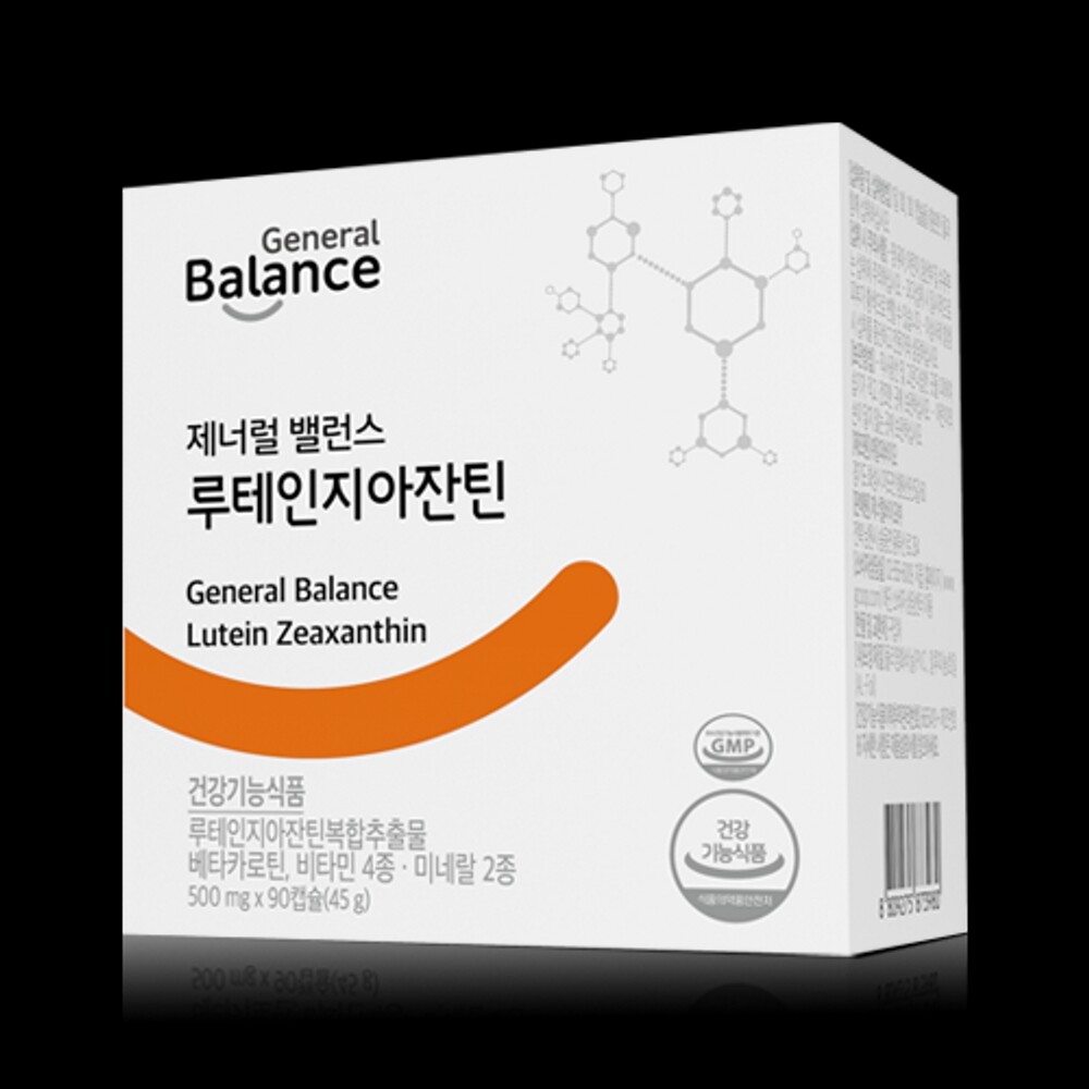 지쿱 지쿱 <b>제너럴 밸런스 루테인지아잔틴</b> 500mg 90캡슐