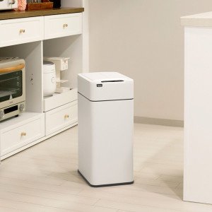 다룸(daroom) 스마트 자동센서 쓰레기통 30L/ 종량제봉투 호환/대용량 스테인리스 휴지통