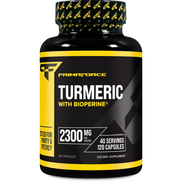 Primaforce Turmeric with Bioperine 120캡슐 1회 제공량 2300mg