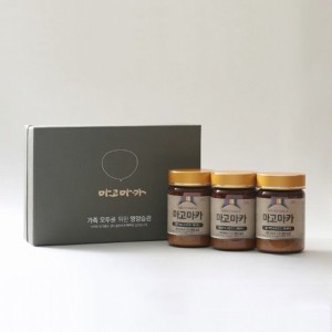<b>마고마카</b> 젤라티나이즈드 마카 분말 100% 선물세트 젤라틴 파우더 150gX3병 주니어 <b>학생</b> 패밀리 여성 남성 산삼 페루