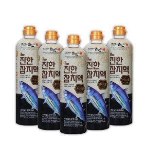 김하진 쉐프의 더진한 참치액 오리지널 5병 x 1050g