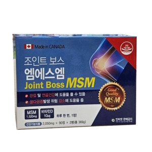 <b>피디에이치아이엔씨</b> 조인트 보스 엠에스엠 180정 조인트보스엠에스엠 msm