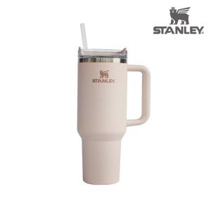 스탠리 퀜처 H2.0 플로우스테이트 텀블러 40oz 로즈쿼츠