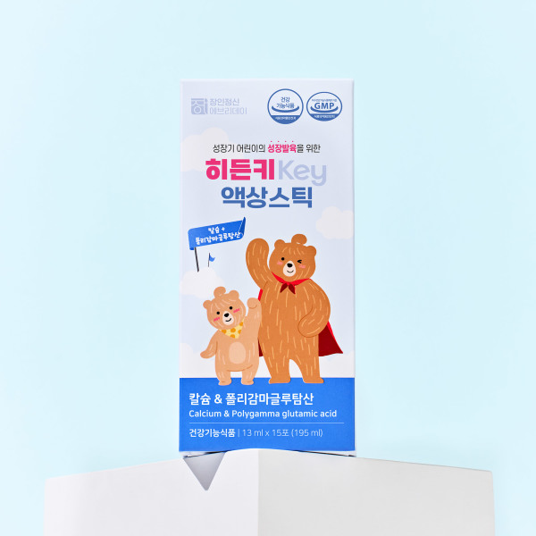 장인정신에브리데이 장인정신에브리데이 히든키 어린이 <b>키크는</b> 성장영양제 칼슘 액상스틱시럽 15포 1개