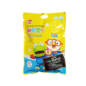 <b>비엠제약</b> 뽀로로 <b>키즈</b>비타씨 1000정 <b>어린이</b> 복숭아맛 1200g
